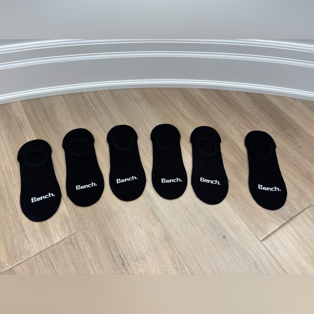 Bench Black Casual No-Show Socks
